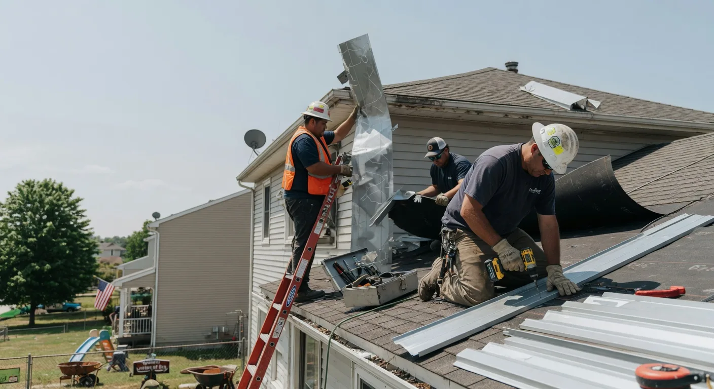 Metal Roof Repair in Big Horn, WY